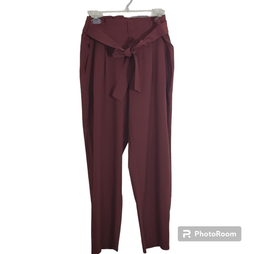 Athleta Burgundy Ankle Pants